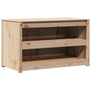 Kitchen Cabinet Brown 106 x 55 x 64 cm Solid Pine wood vidaXL Kitchen Cabinet Brown 106 x 55 x 64 cm Solid Pine wood vidaXL