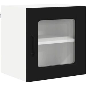 Kitchen Wall Cabinet Black 40 x 31 x 40 cm Engineered Wood vidaXL Kitchen Wall Cabinet Black 40 x 31 x 40 cm Engineered Wood vidaXL