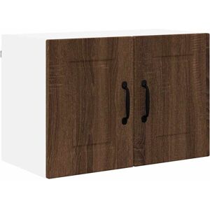 Kitchen Wall Cabinet Brown Oak 60 x 31 x 40 cm Engineered Wood vidaXL Kitchen Wall Cabinet Brown Oak 60 x 31 x 40 cm Engineered Wood vidaXL