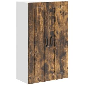 Kitchen Cabinet Smoked Oak 60 x 31 x 100 cm Engineered Wood vidaXL Kitchen Cabinet Smoked Oak 60 x 31 x 100 cm Engineered Wood vidaXL