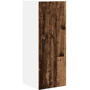 Kitchen Wall Cabinet Old Wood 30 x 31 x 80 cm Engineered Wood vidaXL Kitchen Wall Cabinet Old Wood 30 x 31 x 80 cm Engineered Wood vidaXL
