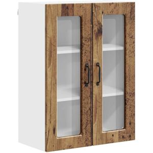 Kitchen Cabinet Old Wood 60 x 31 x 80 cm Engineered Wood vidaXL Kitchen Cabinet Old Wood 60 x 31 x 80 cm Engineered Wood vidaXL