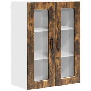 Kitchen Cabinet Smoked Oak 60 x 31 x 80 cm Engineered Wood vidaXL Kitchen Cabinet Smoked Oak 60 x 31 x 80 cm Engineered Wood vidaXL