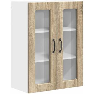 Kitchen Cabinet Sonoma Oak 60 x 31 x 80 cm Engineered Wood vidaXL Kitchen Cabinet Sonoma Oak 60 x 31 x 80 cm Engineered Wood vidaXL