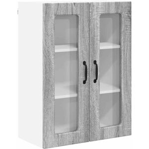 Kitchen Cabinet Grey Sonoma 60 x 31 x 80 cm Engineered Wood vidaXL Kitchen Cabinet Grey Sonoma 60 x 31 x 80 cm Engineered Wood vidaXL