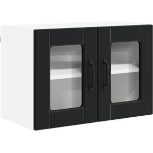 Kitchen Cabinet with Door Black 60 x 31 x 40 cm Engineered Wood vidaXL Kitchen Cabinet with Door Black 60 x 31 x 40 cm Engineered Wood vidaXL