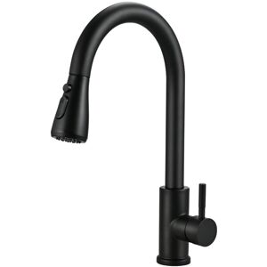 WOIYIC Kitchen Faucet Pull Down Sprayer Kitchen Mixer Tap 360° Swivel High Arc Sink Tap Stainless Steel 3 Modes Pull Down Sprayer.Free 60cm Hose (Matte WOIYIC Kitchen Faucet Pull Down Sprayer Kitchen Mixer Tap 360° Swivel High Arc Sink Tap Stainless Steel 3 Modes Pull Down Sprayer.Free 60cm Hose (Matte