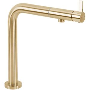 REA Brass Kitchen Faucet - Gold Brushed - Durable & Stylish REA Brass Kitchen Faucet - Gold Brushed - Durable & Stylish