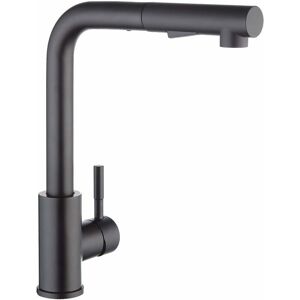 TINOR Kitchen Faucet with Black Spray, Kitchen Mixer with Pull-out Spray, 304 Stainless Steel Brushed Kitchen Faucet, 360° Rotating Sink Mixer, 2-Jet Sink TINOR Kitchen Faucet with Black Spray, Kitchen Mixer with Pull-out Spray, 304 Stainless Steel Brushed Kitchen Faucet, 360° Rotating Sink Mixer, 2-Jet Sink