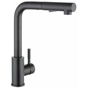 DEWDAT Kitchen faucet with black spray, kitchen mixer with pull-out spray, brushed 304 stainless steel kitchen faucet, 360°rotatable sink mixer, 2-jet sink DEWDAT Kitchen faucet with black spray, kitchen mixer with pull-out spray, brushed 304 stainless steel kitchen faucet, 360°rotatable sink mixer, 2-jet sink