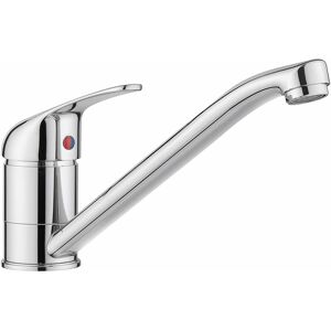 BRIEFNESS Kitchen Sink Mixer Tap Monobloc Single Top Lever Long Swivel Spout Solid Brass Traditional Faucet Chrome BRIEFNESS Kitchen Sink Mixer Tap Monobloc Single Top Lever Long Swivel Spout Solid Brass Traditional Faucet Chrome