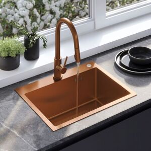 Kitchen Sink Rea Liam Brush Copper Kitchen Sink Rea Liam Brush Copper