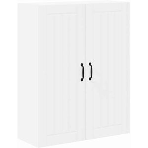 Kitchen Cabinet White 80 x 31 x 100 cm Engineered Wood vidaXL Kitchen Cabinet White 80 x 31 x 100 cm Engineered Wood vidaXL