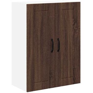 Kitchen Cabinet Brown Oak 60 x 31 x 80 cm Engineered Wood vidaXL Kitchen Cabinet Brown Oak 60 x 31 x 80 cm Engineered Wood vidaXL