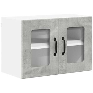 Kitchen Cabinet Concrete Grey 60 x 31 x 40 cm Engineered Wood vidaXL Kitchen Cabinet Concrete Grey 60 x 31 x 40 cm Engineered Wood vidaXL