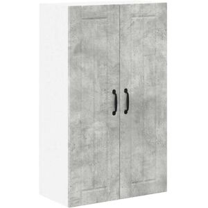 Kitchen Cabinet Concrete Grey 60 x 31 x 100 cm Engineered Wood vidaXL Kitchen Cabinet Concrete Grey 60 x 31 x 100 cm Engineered Wood vidaXL