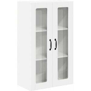 Kitchen Wall Cabinet White 60 x 31 x 100 cm Engineered Wood vidaXL Kitchen Wall Cabinet White 60 x 31 x 100 cm Engineered Wood vidaXL