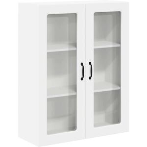 Kitchen Wall Cabinet White 80 x 31 x 100 cm Engineered Wood vidaXL Kitchen Wall Cabinet White 80 x 31 x 100 cm Engineered Wood vidaXL