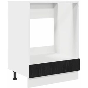 Vidaxl - Oven Cabinet Black oak 60 x 46 x 81.5 cm Engineered wood Vidaxl - Oven Cabinet Black oak 60 x 46 x 81.5 cm Engineered wood