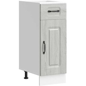 Kitchen Base Cabinet Kalmar Grey Sonoma Engineered Wood Vidaxl Kitchen Base Cabinet Kalmar Grey Sonoma Engineered Wood Vidaxl