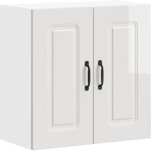 Kitchen Wall Cabinet Kalmar High Gloss White Engineered Wood Vidaxl Kitchen Wall Cabinet Kalmar High Gloss White Engineered Wood Vidaxl