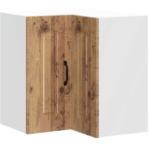 Vidaxl - Kitchen Wall Corner Cabinet Kalmar Old Wood Engineered Wood Vidaxl - Kitchen Wall Corner Cabinet Kalmar Old Wood Engineered Wood
