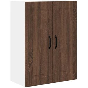 Kitchen Wall Cabinet Brown Oak 60 x 31 x 80 cm Engineered Wood vidaXL Kitchen Wall Cabinet Brown Oak 60 x 31 x 80 cm Engineered Wood vidaXL