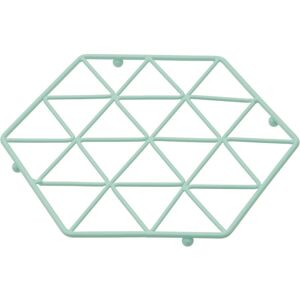 Premier Housewares - Trivets For Kitchen Worktops Green Finish Iron Cast Trivet For Pan / Pots / Hot Dishes Hexagon Shaped Stand / Stands For Serving Premier Housewares - Trivets For Kitchen Worktops Green Finish Iron Cast Trivet For Pan / Pots / Hot Dishes Hexagon Shaped Stand / Stands For Serving