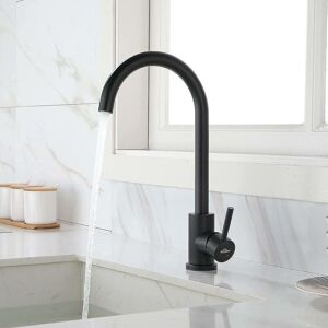 LUCKY-88 Rose-Black Kitchen Faucet 360 Rotatable High Spout Hot And Cold Kitchen Mixer Tap Stainless Steel Kitchen Sink Mixer Tap LUCKY-88 Rose-Black Kitchen Faucet 360 Rotatable High Spout Hot And Cold Kitchen Mixer Tap Stainless Steel Kitchen Sink Mixer Tap