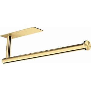 GOTRAYS Self-adhesive Paper Towel Holder, Kitchen Paper Roll Holder Gold Stainless Steel, Wall Mounted Paper Towel Holders GOTRAYS Self-adhesive Paper Towel Holder, Kitchen Paper Roll Holder Gold Stainless Steel, Wall Mounted Paper Towel Holders