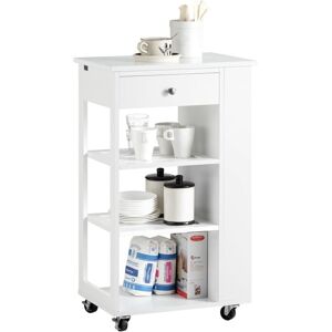 SoBuy Kitchen Trolley Storage Kitchen Cart,FKW12-II-W SoBuy Kitchen Trolley Storage Kitchen Cart,FKW12-II-W
