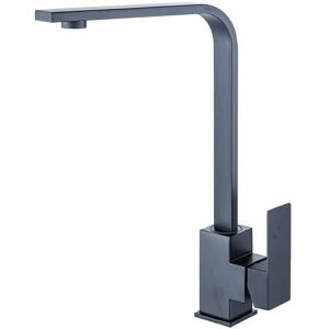 ROSE Square Kitchen Faucet Black 304 Stainless Steel Painting European Style Hot and Cold Rotatable Sink Sink Faucet ROSE Square Kitchen Faucet Black 304 Stainless Steel Painting European Style Hot and Cold Rotatable Sink Sink Faucet