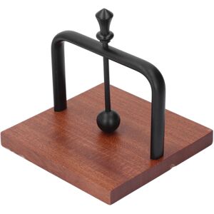 GROOFOO Table Napkin Holder with Lifting Ball Solid Wood Base Metal Rack Napkin Dispenser for Home Restaurant Coffee Shop Black GROOFOO Table Napkin Holder with Lifting Ball Solid Wood Base Metal Rack Napkin Dispenser for Home Restaurant Coffee Shop Black