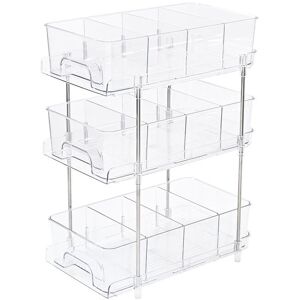 COOCHEER Under Sink Storage Cabinet,Desktop Cosmetic Storage Box,Kitchen Under Sink Organizer, Multifunctional Sliding Under Sink Cupboard Shelf Bathroom COOCHEER Under Sink Storage Cabinet,Desktop Cosmetic Storage Box,Kitchen Under Sink Organizer, Multifunctional Sliding Under Sink Cupboard Shelf Bathroom