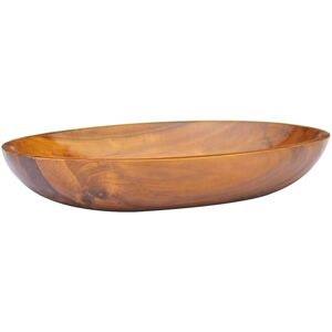 vidaXL Teak Wood Washbasin - Elegant 60x40cm Bathroom Sink vidaXL Teak Wood Washbasin - Elegant 60x40cm Bathroom Sink