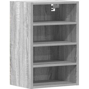 Hanging Cabinet Riga Grey Sonoma 40x29.5x60 cm Engineered Wood Vidaxl Hanging Cabinet Riga Grey Sonoma 40x29.5x60 cm Engineered Wood Vidaxl