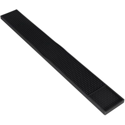 GOTRAYS - Dish Rack Mat - 60x8x1 cm - Black - Draining Mat GOTRAYS - Dish Rack Mat - 60x8x1 cm - Black - Draining Mat