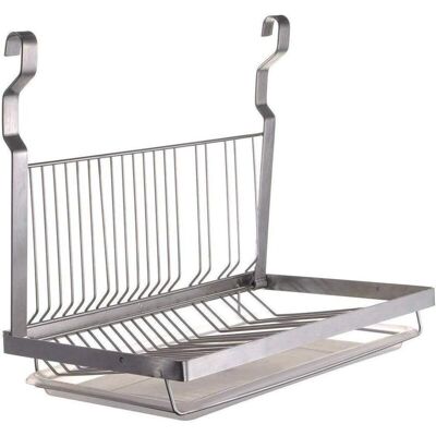 BEIJIYI Folding Wall-Mounted Stainless Steel Dish Drainer (39.526.55.5cm) BEIJIYI Folding Wall-Mounted Stainless Steel Dish Drainer (39.526.55.5cm)