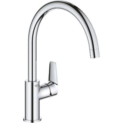 Grohe - BauEdge - Pull-Down Faucet - Chrome Grohe - BauEdge - Pull-Down Faucet - Chrome