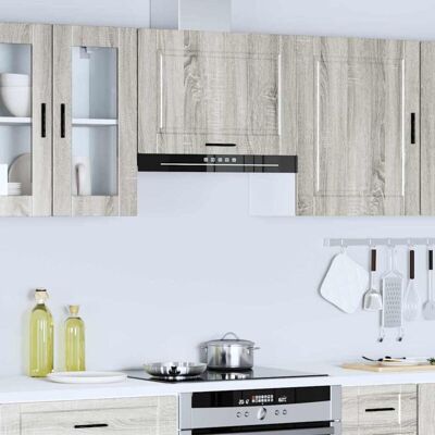 Vidaxl - Kitchen Wall Cabinet Porto Grey Sonoma Engineered Wood Vidaxl - Kitchen Wall Cabinet Porto Grey Sonoma Engineered Wood