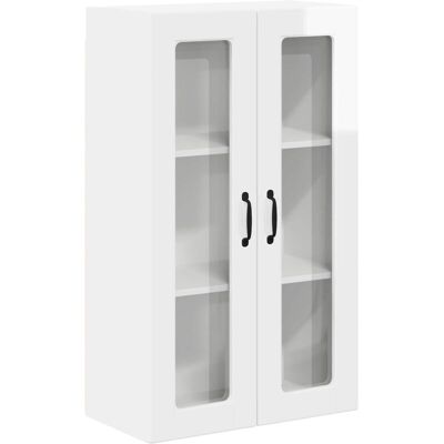 Kitchen Cabinet with Shelf High Gloss White 60 x 31 x 100 cm vidaXL Kitchen Cabinet with Shelf High Gloss White 60 x 31 x 100 cm vidaXL