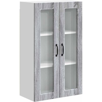 Kitchen Cabinet Grey Sonoma 60 x 31 x 100 cm Engineered Wood vidaXL Kitchen Cabinet Grey Sonoma 60 x 31 x 100 cm Engineered Wood vidaXL