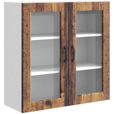 Kitchen Cabinet Old Wood 80 x 31 x 80 cm Engineered Wood vidaXL Kitchen Cabinet Old Wood 80 x 31 x 80 cm Engineered Wood vidaXL