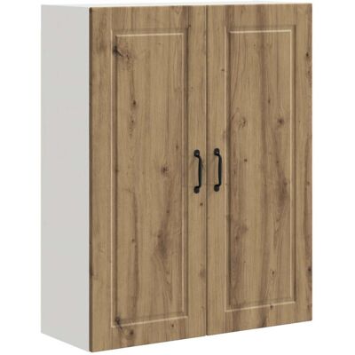 Kitchen Cabinet Artisan Oak 80 x 31 x 100 cm Engineered Wood vidaXL Kitchen Cabinet Artisan Oak 80 x 31 x 100 cm Engineered Wood vidaXL