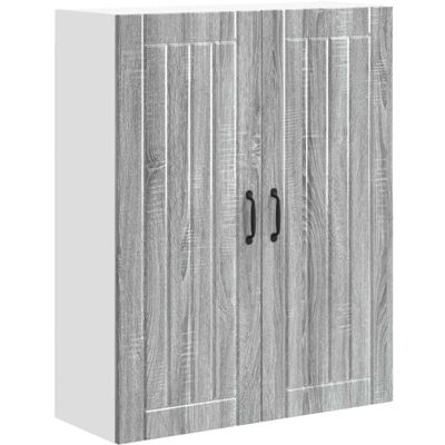 Dishwasher Panel Lucca Grey Sonoma 80 x 31 x 100 cm vidaXL Dishwasher Panel Lucca Grey Sonoma 80 x 31 x 100 cm vidaXL