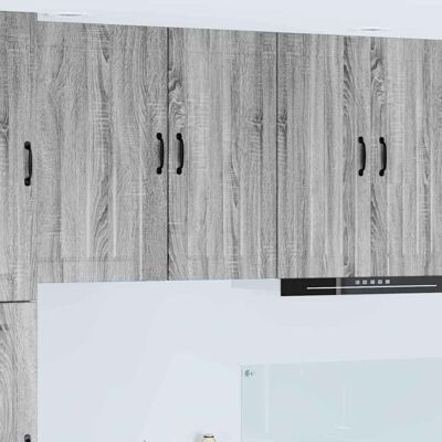 Dishwasher Panel Lucca Grey Sonoma 40 x 31 x 80 cm vidaXL Dishwasher Panel Lucca Grey Sonoma 40 x 31 x 80 cm vidaXL