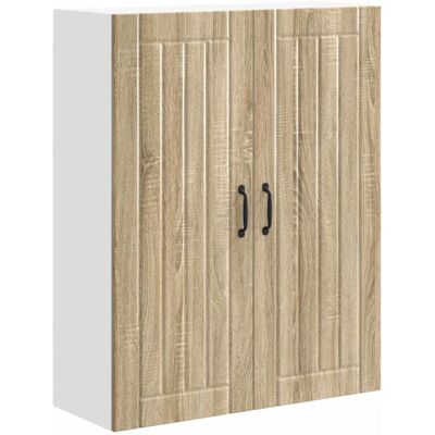 Dishwasher Panel Lucca Sonoma Oak 80 x 31 x 100 cm vidaXL Dishwasher Panel Lucca Sonoma Oak 80 x 31 x 100 cm vidaXL