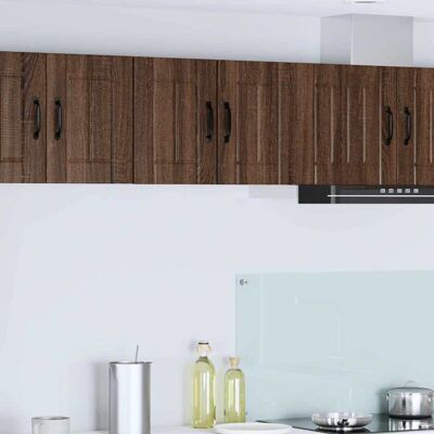 Dishwasher Panel Lucca Brown Oak 30 x 31 x 40 cm vidaXL Dishwasher Panel Lucca Brown Oak 30 x 31 x 40 cm vidaXL