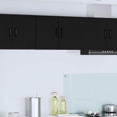 Dishwasher Panel Lucca Black 30 x 31 x 40 cm Engineered Wood vidaXL Dishwasher Panel Lucca Black 30 x 31 x 40 cm Engineered Wood vidaXL