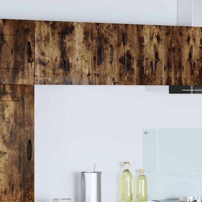 Dishwasher Panel Lucca Smoked Oak 50 x 31 x 40 cm vidaXL Dishwasher Panel Lucca Smoked Oak 50 x 31 x 40 cm vidaXL